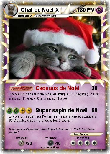 Pokemon Chat de Noël X
