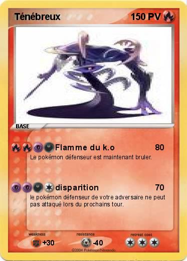 Pokemon Ténébreux                            