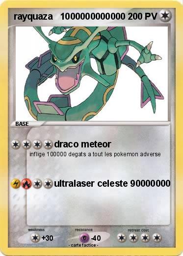 Pokemon rayquaza   1000000000000