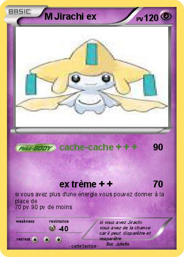 Pokemon M Jirachi ex