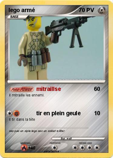 Pokemon lego armé