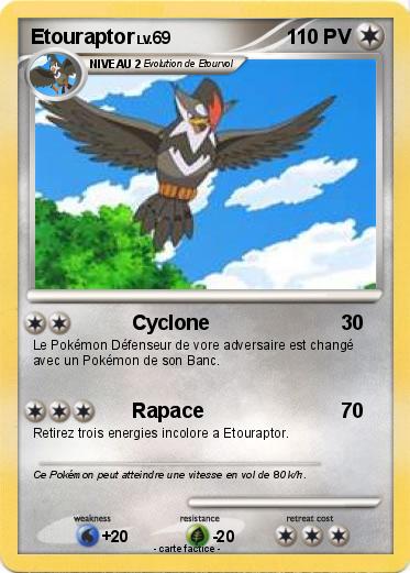 Pokemon Etouraptor