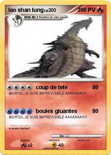 Pokemon lao shan lung