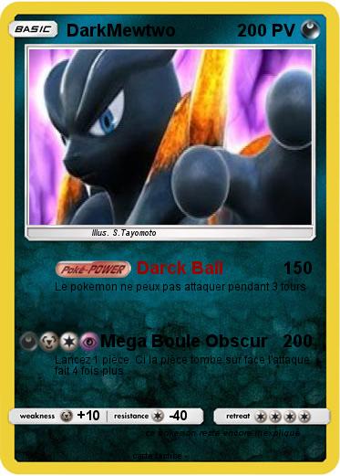 Pokemon DarkMewtwo