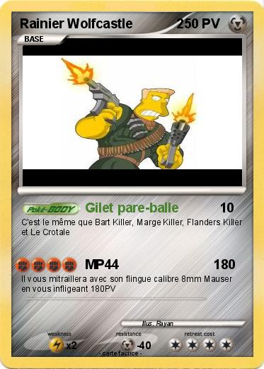 Pokemon Rainier Wolfcastle            2