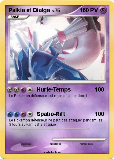 Pokemon Palkia et Dialga