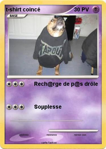 Pokemon t-shirt coincé