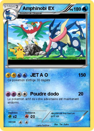 Pokemon Amphinobi EX