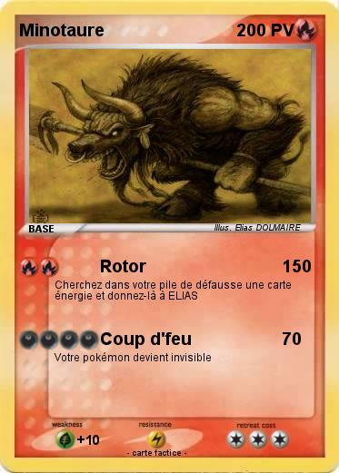 Pokemon Minotaure