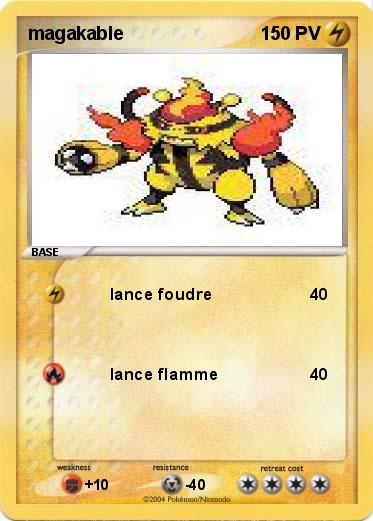 Pokemon magakable