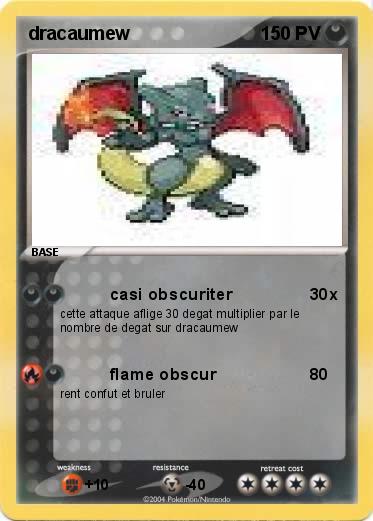 Pokemon dracaumew