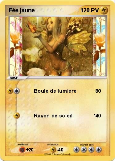 Pokemon Fée jaune