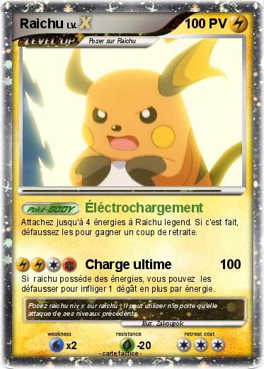 Pokemon Raichu
