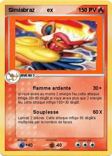 Pokemon Simiabraz        ex