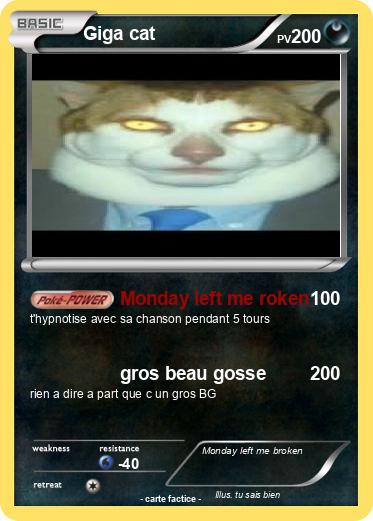 Pokemon Giga cat