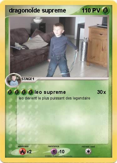 Pokemon dragonoÏde supreme