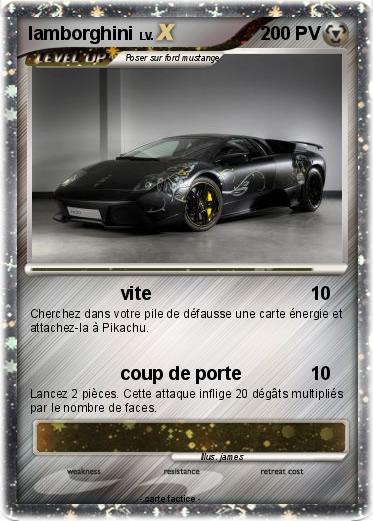 Pokemon lamborghini