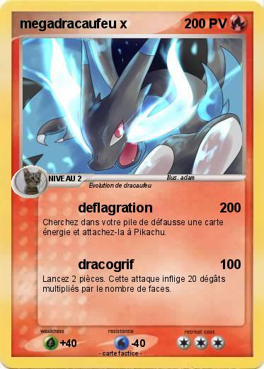 Pokemon megadracaufeu x