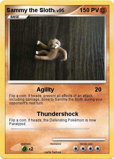 Pokemon Sammy the Sloth