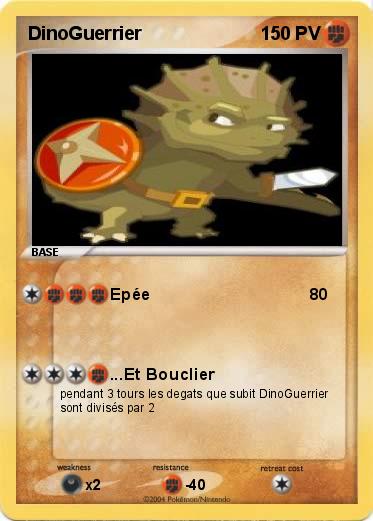 Pokemon DinoGuerrier