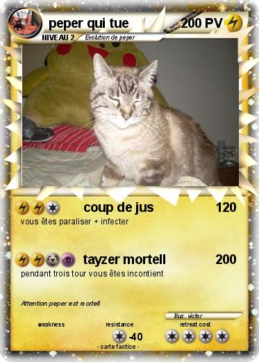 Pokemon peper qui tue