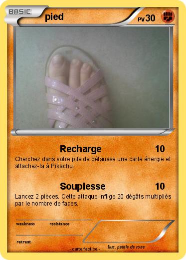 Pokemon pied
