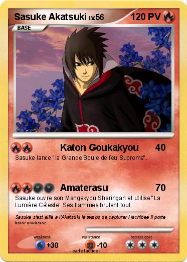 Pokemon Sasuke Akatsuki