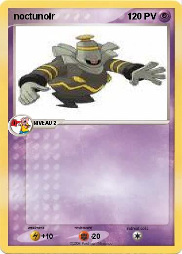 Pokemon noctunoir