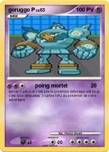 Pokemon goruggo P