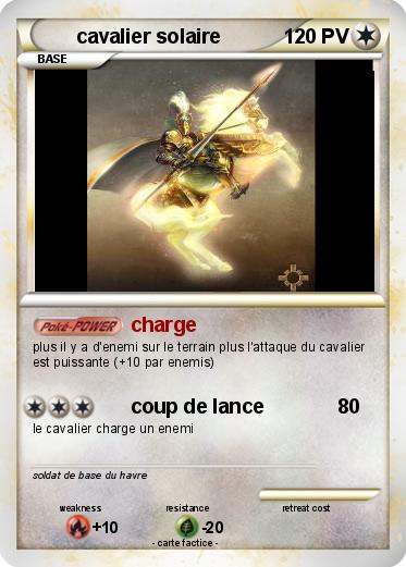 Pokemon cavalier solaire