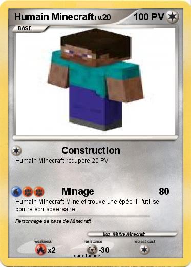 Pokemon Humain Minecraft