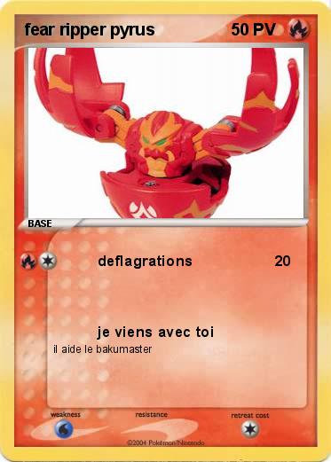 Pokemon fear ripper pyrus