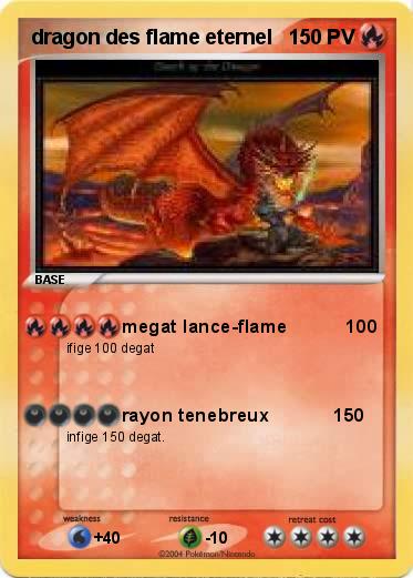 Pokemon dragon des flame eternel