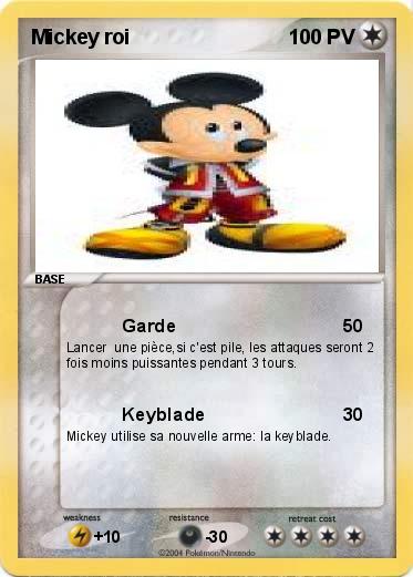 Pokemon Mickey roi