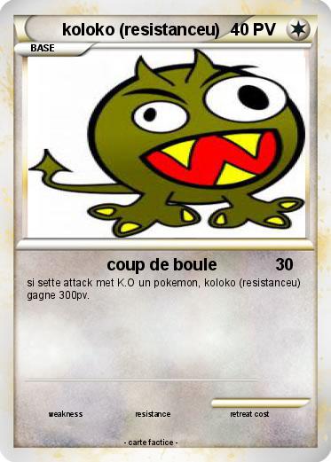 Pokemon koloko (resistanceu)