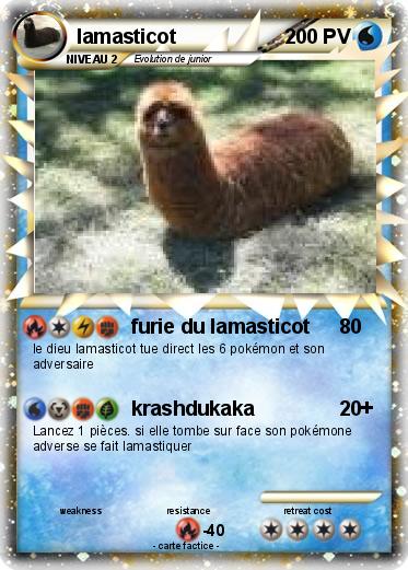 Pokemon lamasticot