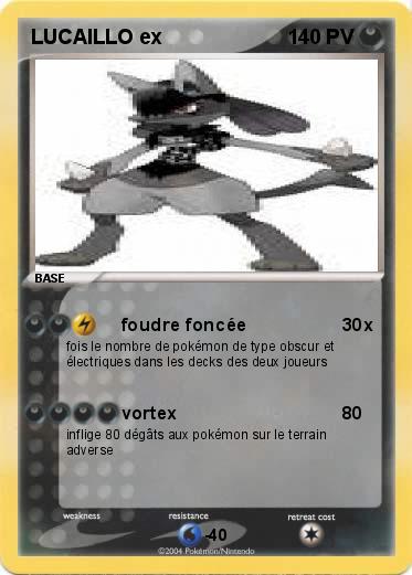Pokemon LUCAILLO ex