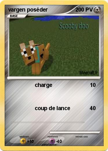 Pokemon vargen poséder