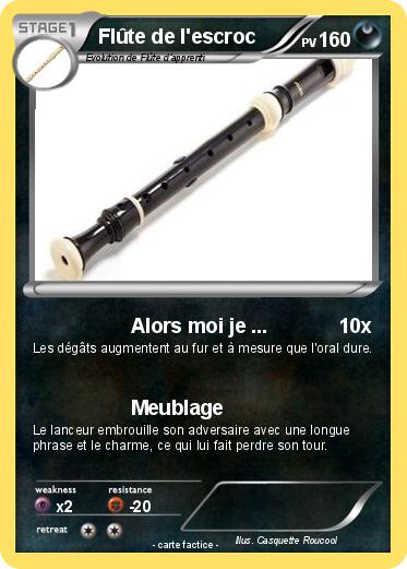 Pokemon Flûte de l'escroc