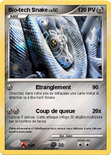 Pokemon Bio-tech Snake