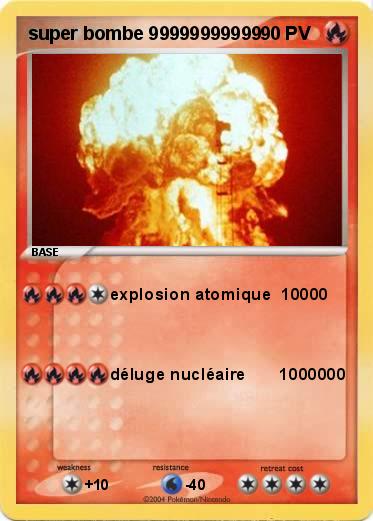 Pokemon super bombe 99999999999