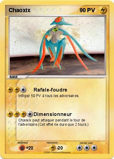 Pokemon Chaoxix 