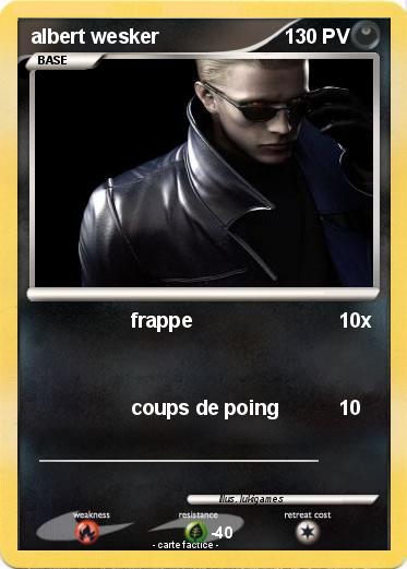 Pokemon albert wesker