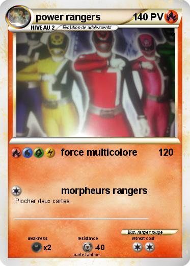 Pokemon power rangers
