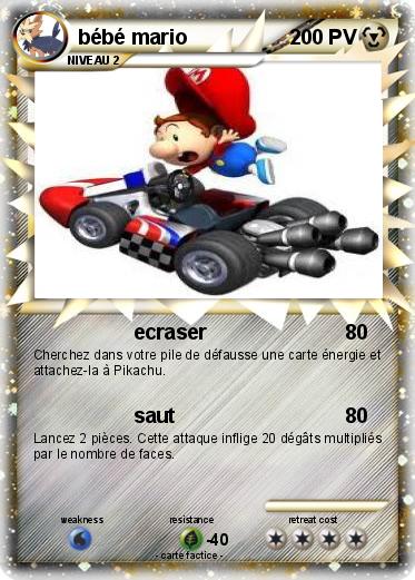 Pokemon bébé mario
