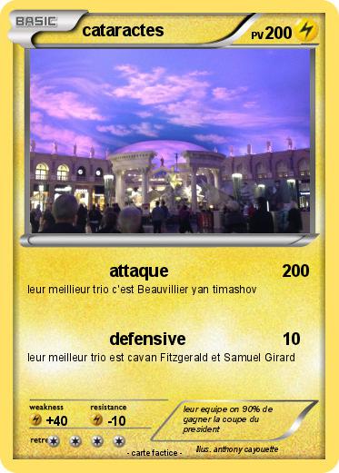 Pokemon cataractes