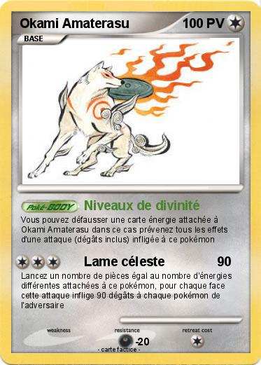 Pokemon Okami Amaterasu