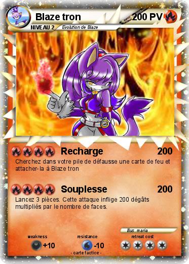 Pokemon Blaze tron