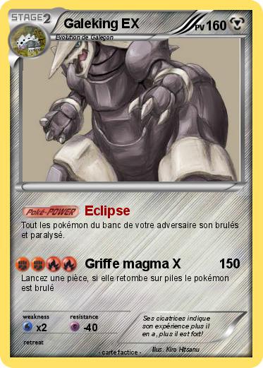 Pokemon Galeking EX