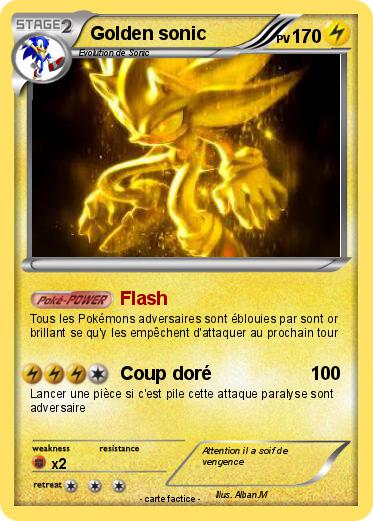 Pokemon Golden sonic